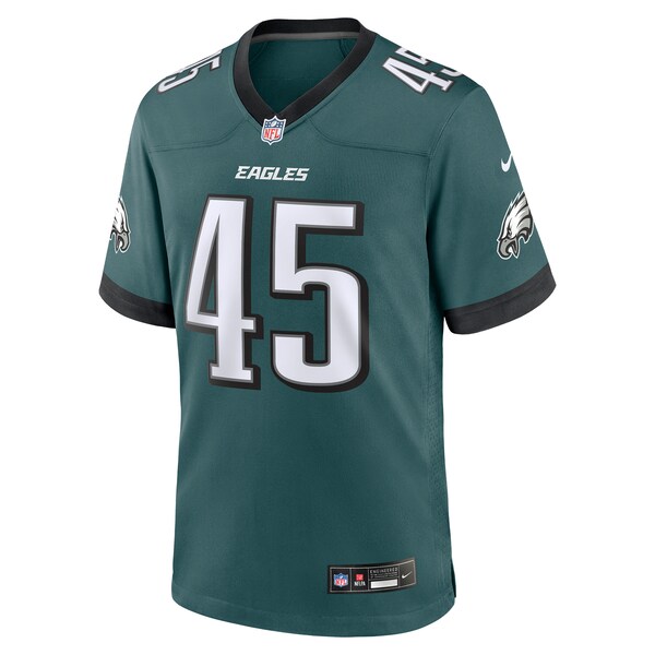 Devin White Philadelphia Eagles Nike  Game Jersey - Midnight Green