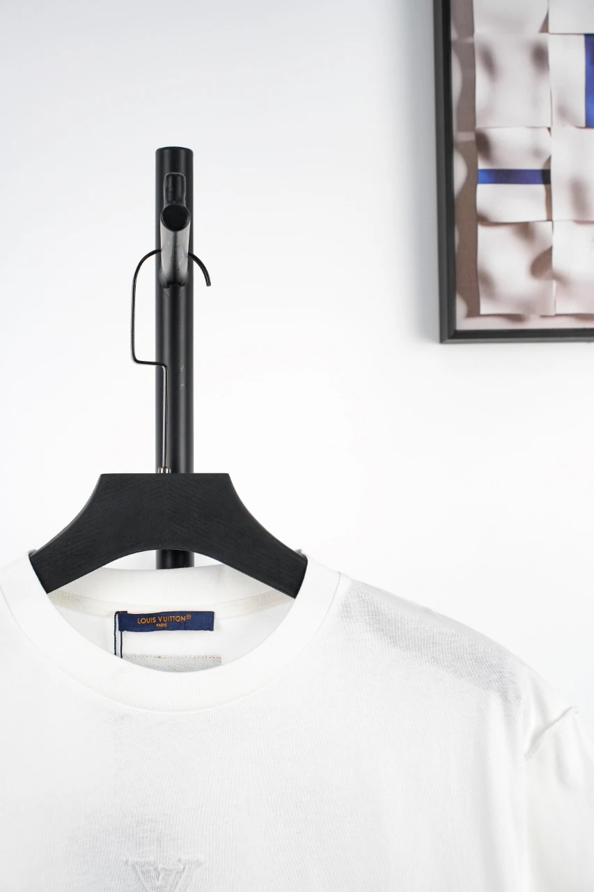 Louis Vuitton White Smiley Foam Print T-Shirt product photo from LabelPicks