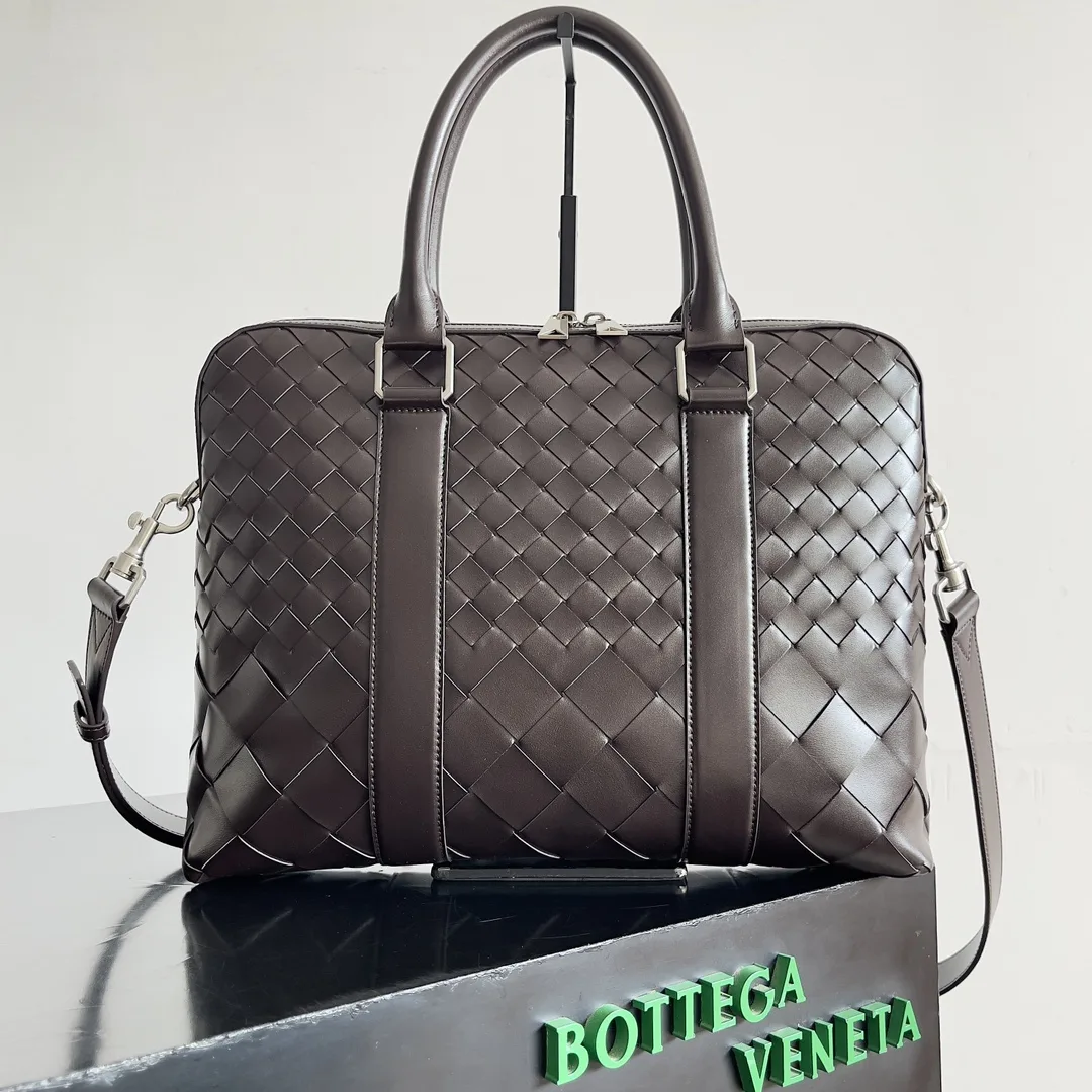Bottega Veneta Intrecciato Woven Leather Top Handle Bag product photo from LabelPicks