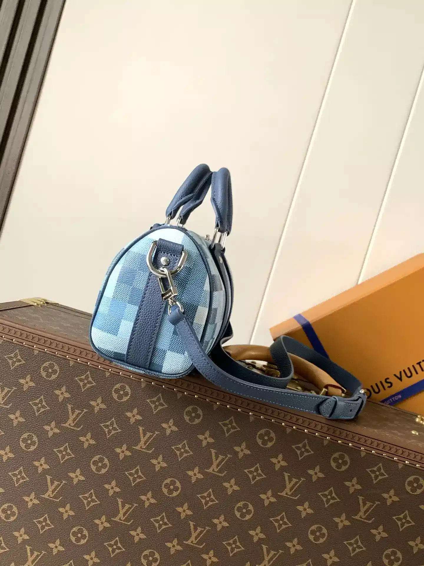 Louis Vuitton Keepall Damier Canvas Top Handle Bag product photo from LabelPicks