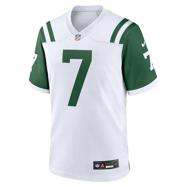 Justin Fields New York Jets Nike Alternate The Classic Game Jersey -  White