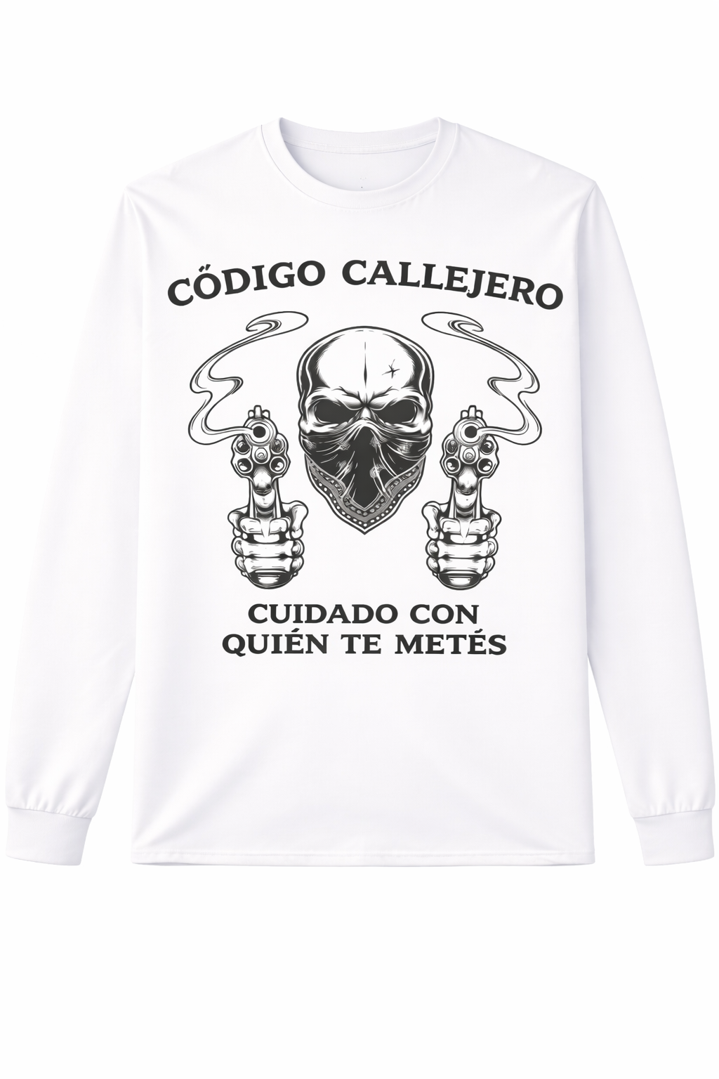 Remera “Bala y Barrio” – Calle y Calavera