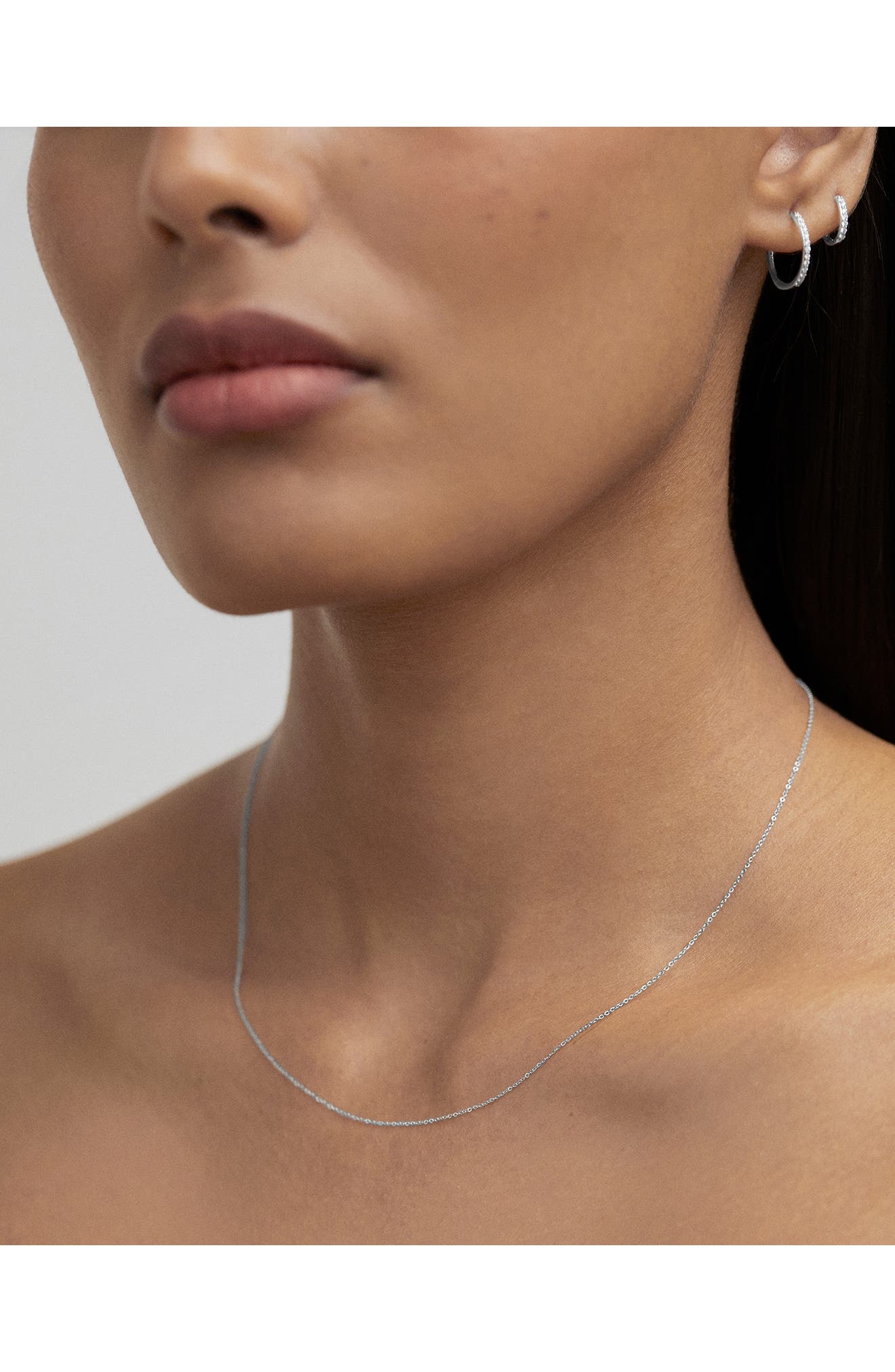 Monica Vinader Super Fine Chain Necklace