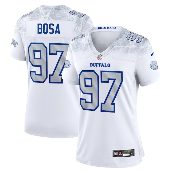 Joey Bosa Buffalo Bills Nike Women's 2025 Rivalries Collection Game Jersey - White