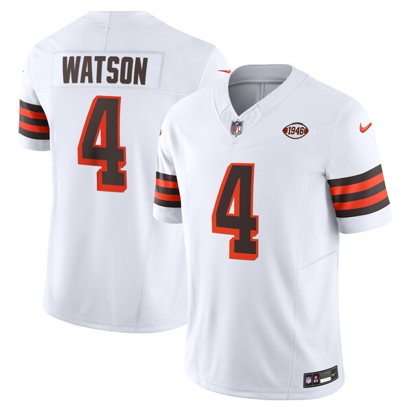 Deshaun Watson Cleveland Browns Nike Vapor F.U.S.E. Limited Jersey - White/Brown