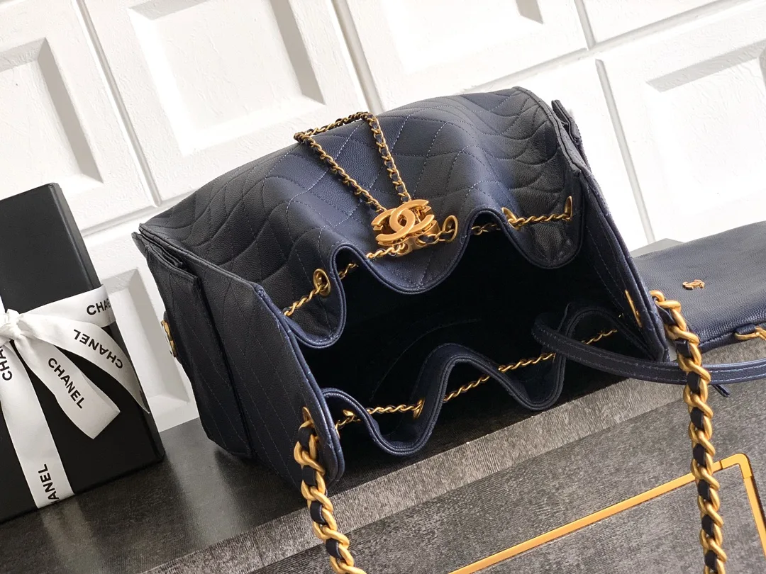 Chanel Navy Hobo Bag product photo from LabelPicks