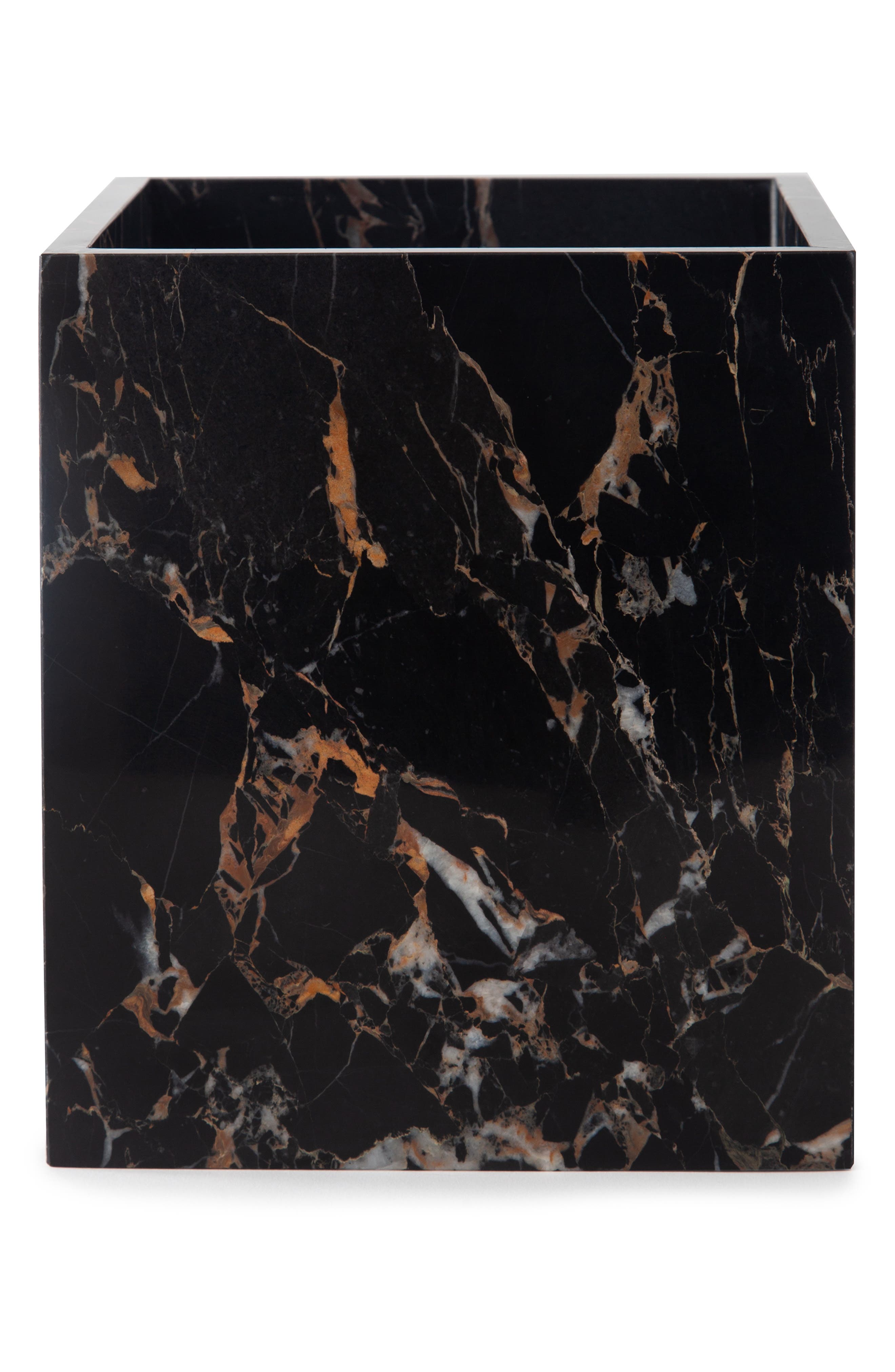Kassatex Athenas Marble Waste Basket