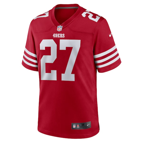 Ji'Ayir Brown San Francisco 49ers Nike Team Game Jersey - Scarlet