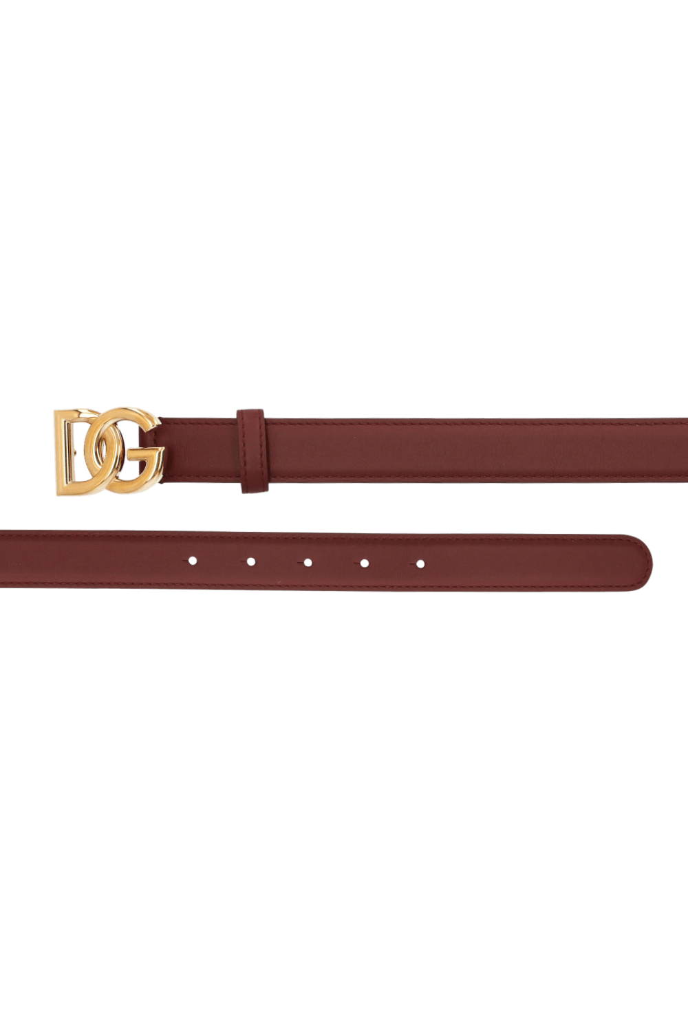 DOLCE & GABBANA חגורת עור
