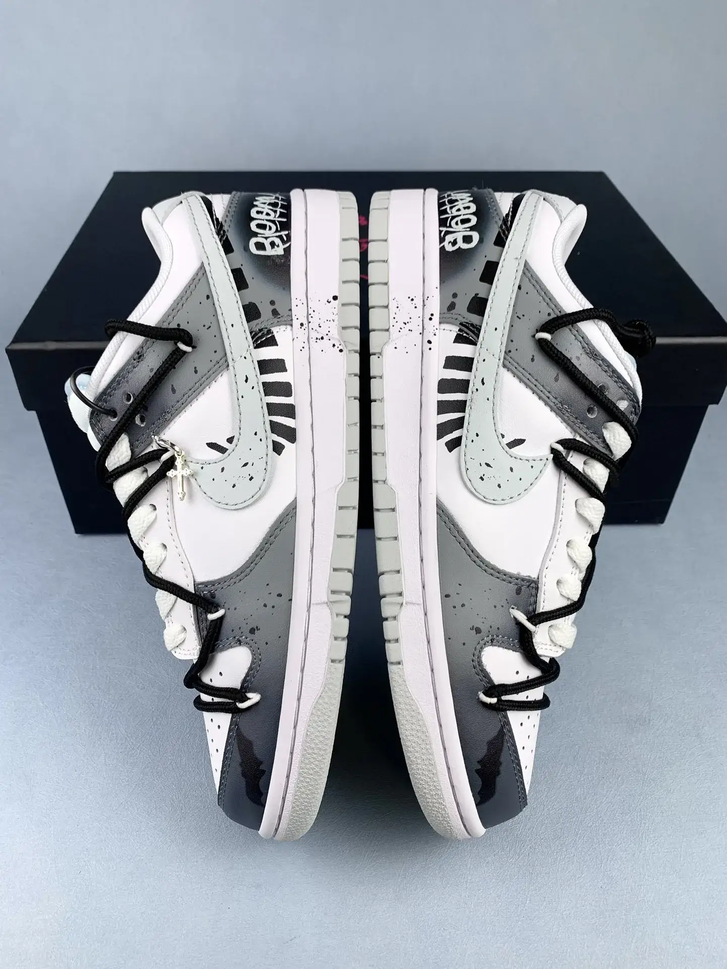 Nike Dunk Low 'Graffiti Strap' Custom Shoes product photo from LabelPicks