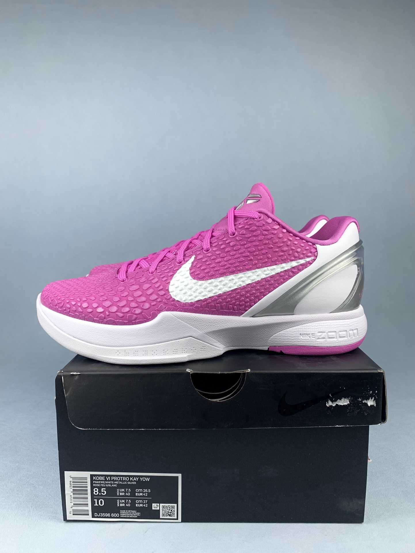 Kobe 6 Protro “Kay Yow” Basketball Shoes