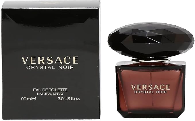 Versace Crystal Noir Eau de Toilette for Women – Cardamom, Gardenia & Amber