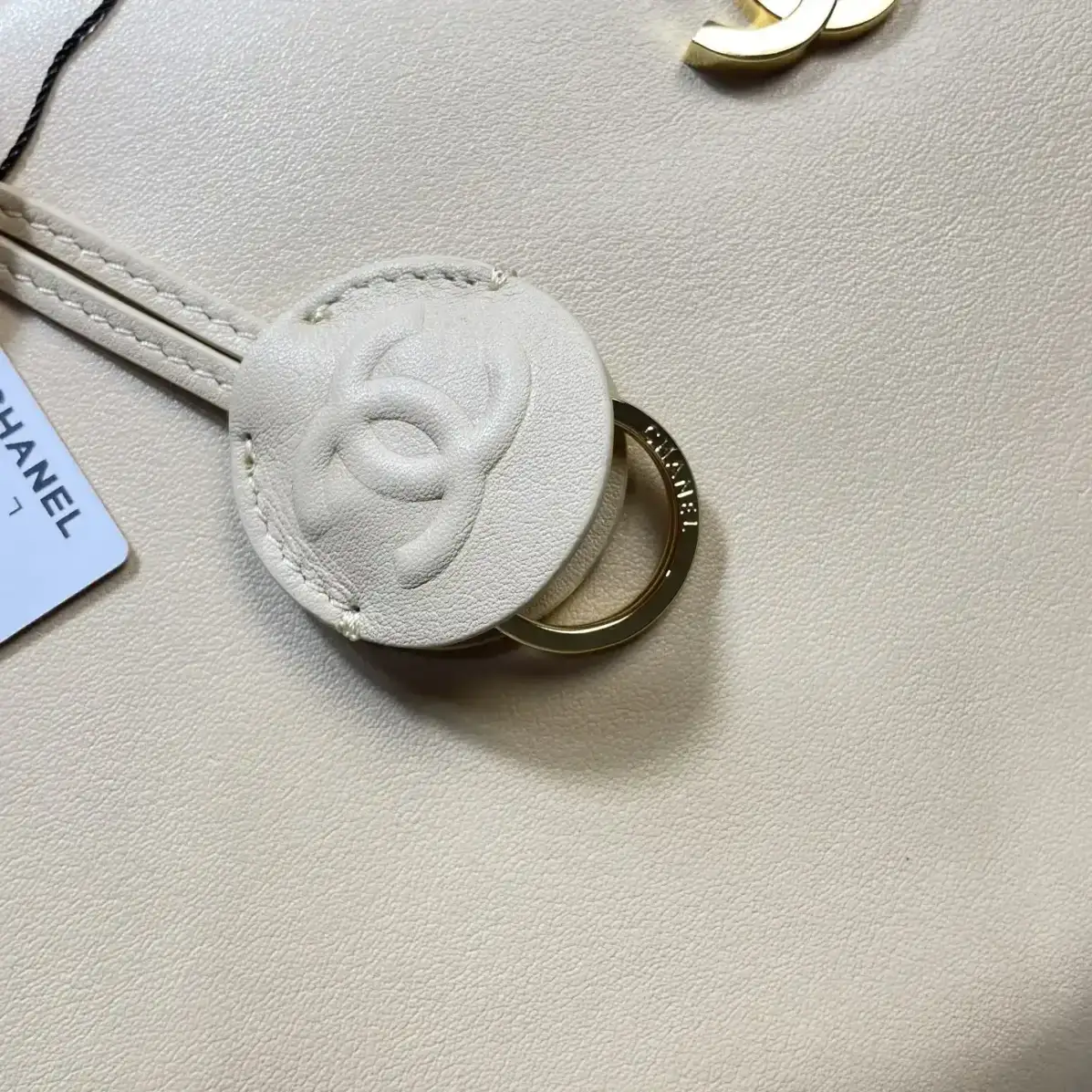 Chanel Gold Quilted Leather Top Handle Bag product photo from LabelPicks
