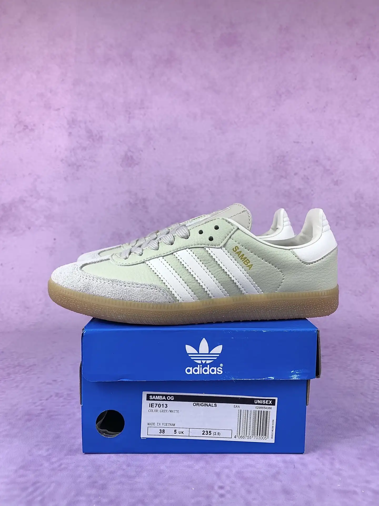 adidas Samba OG Aluminium Gum Shoes product photo from LabelPicks