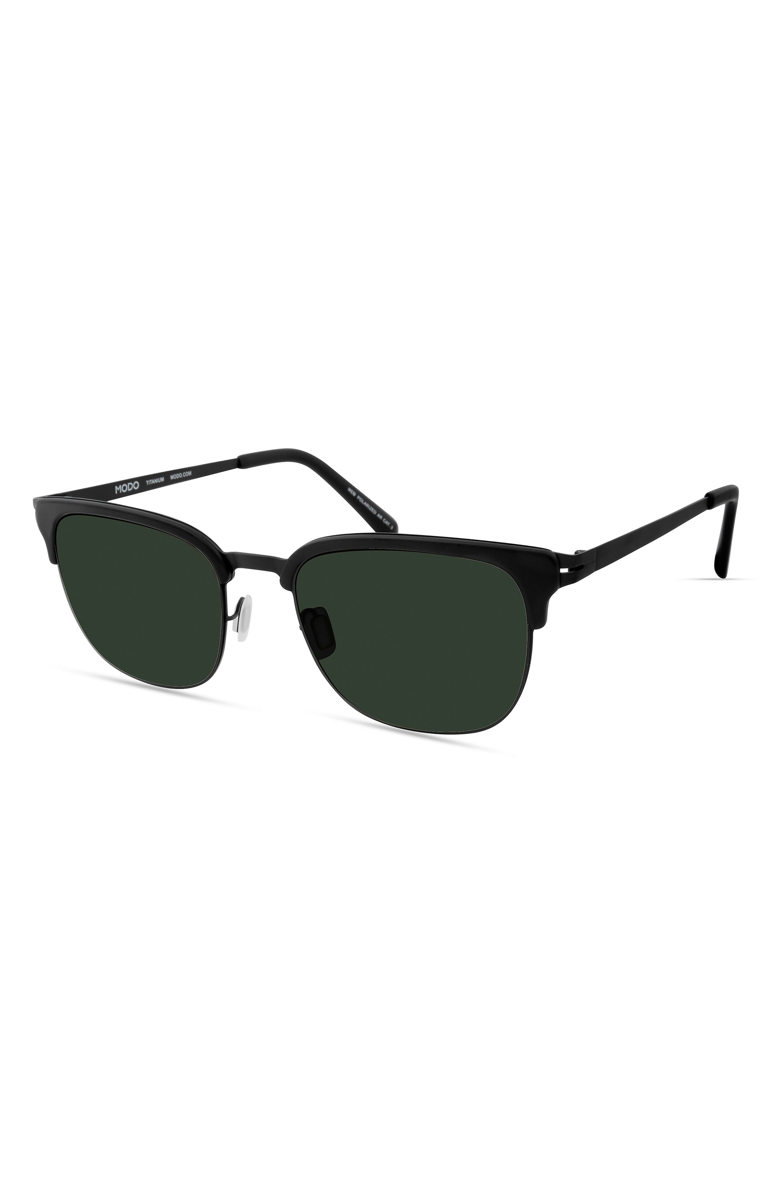 Modo 53mm Polarized Square Sunglasses