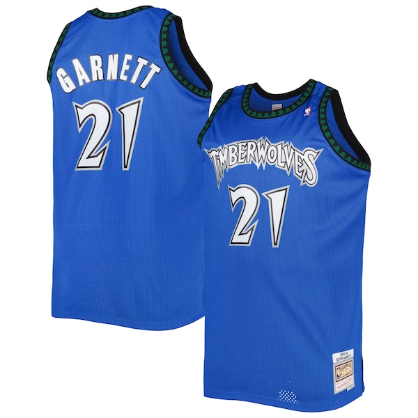 Kevin Garnett Minnesota Timberwolves Big & Tall Hardwood Classics 2003/04 Swingman Jersey - Blue