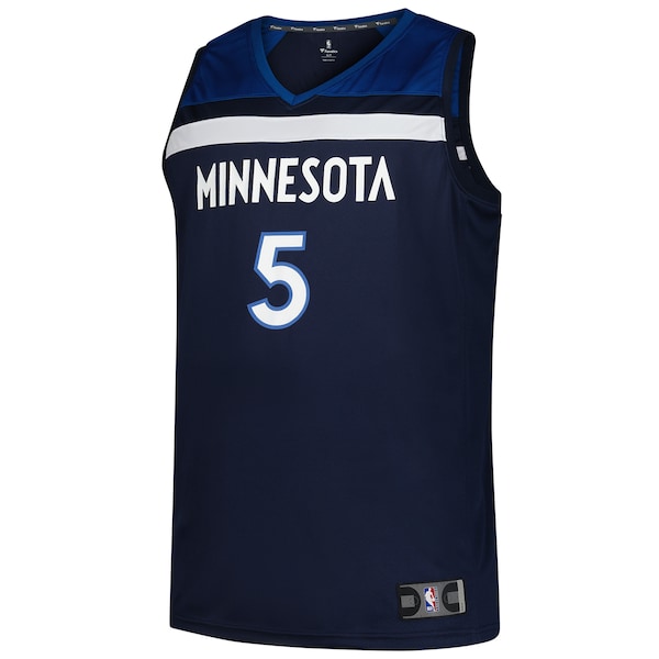 Anthony Edwards Minnesota Timberwolves  Big & Tall Fast Break Jersey - Icon Edition - Navy