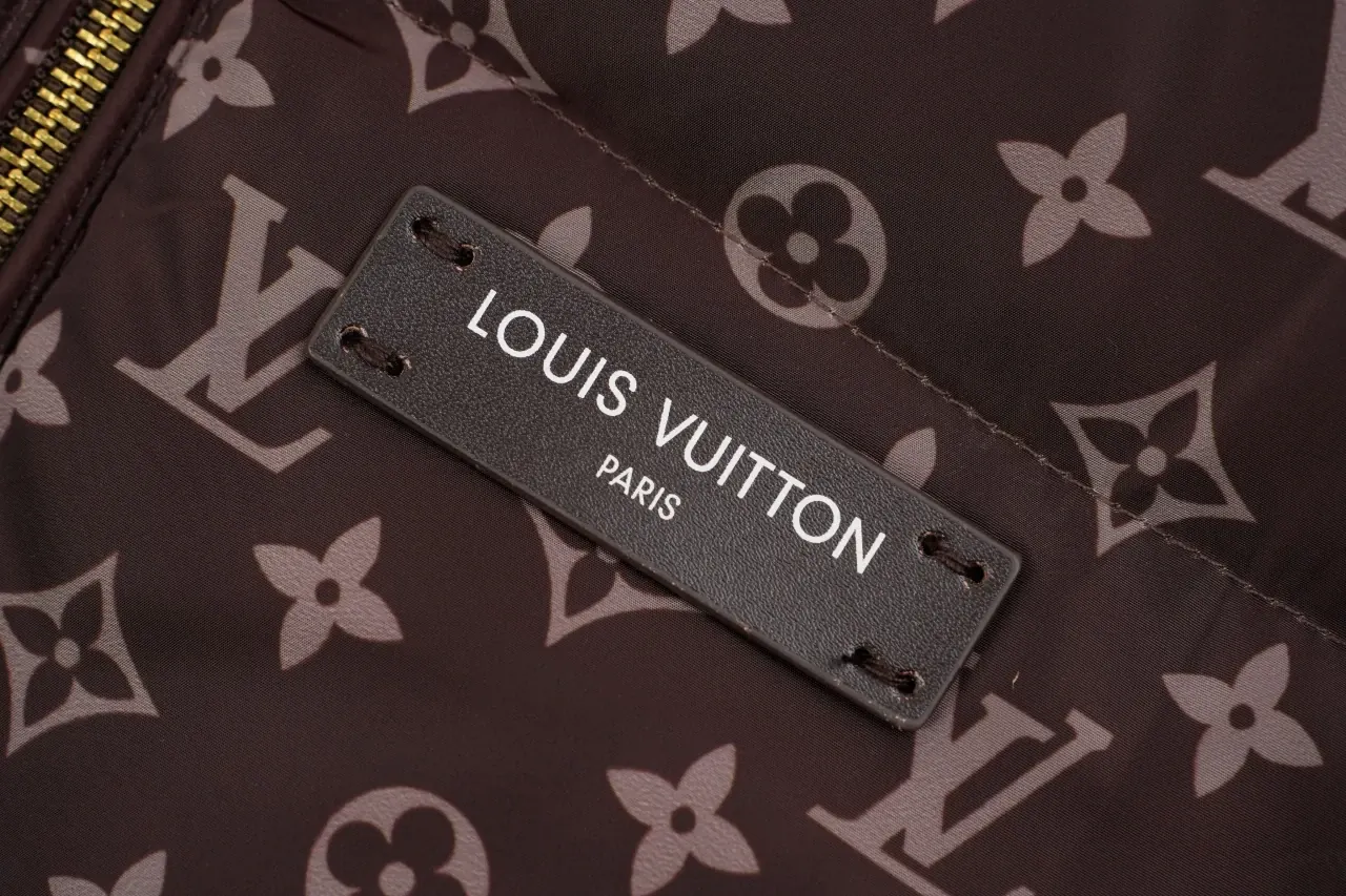 Louis Vuitton Brown Monogram Down Jacket product photo from LabelPicks