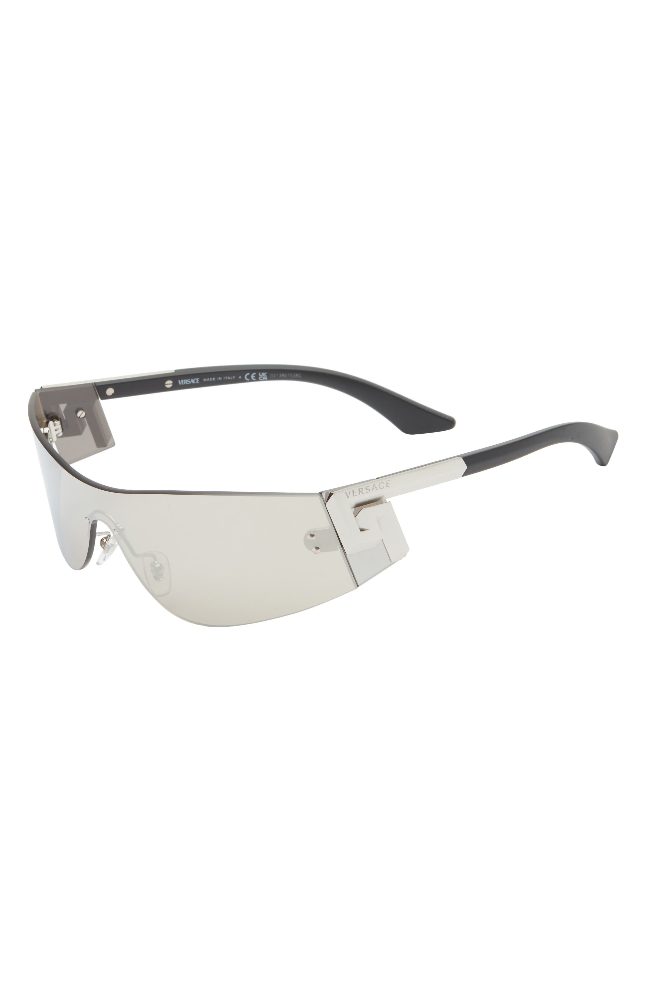 Versace 43mm Irregular Sunglasses