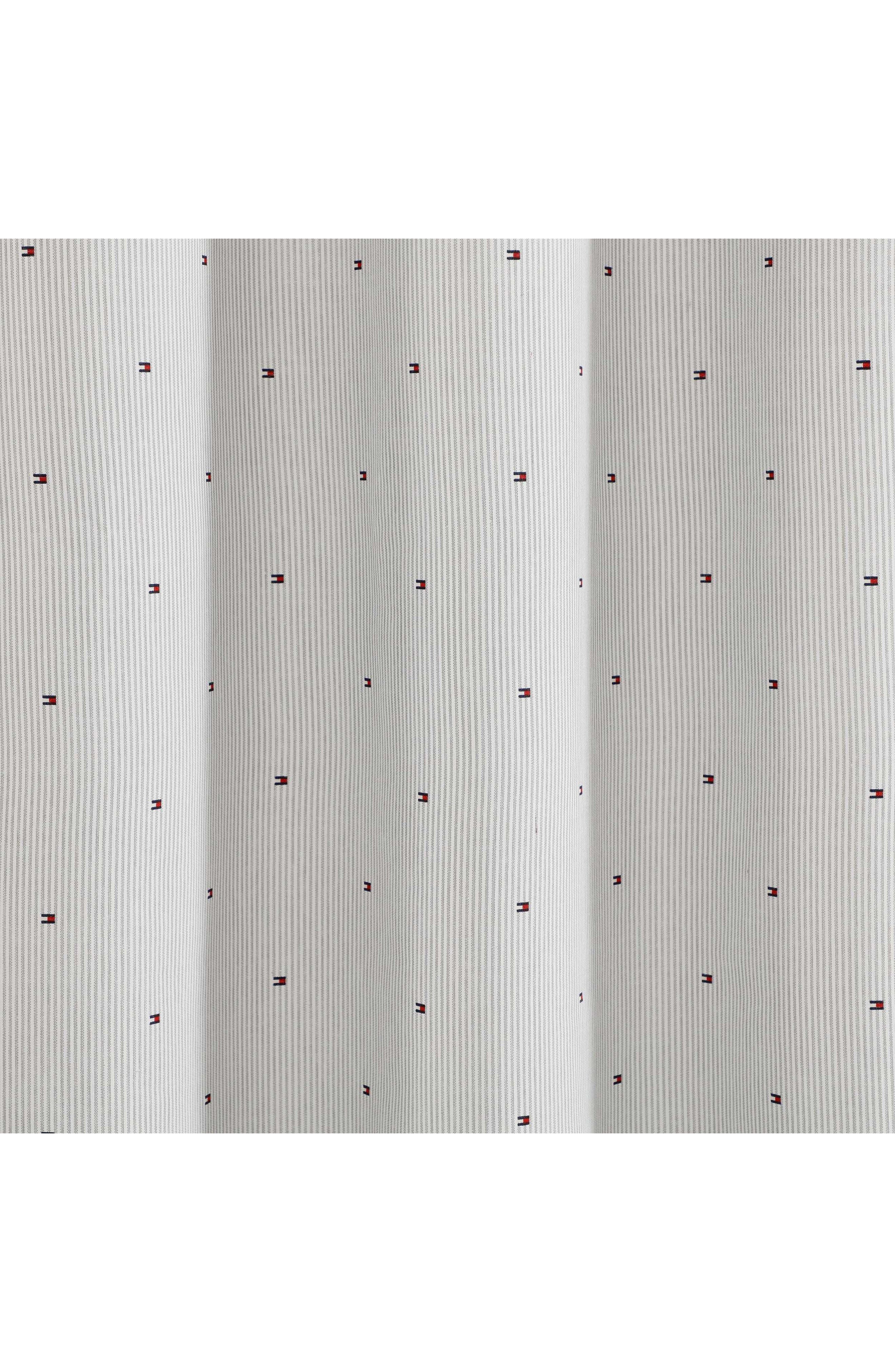 Tommy Hilfiger Ithaca Flag Stripe Shower Curtain
