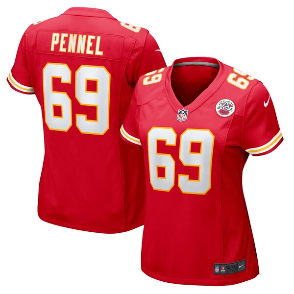 Mike Pennel Kansas City Chiefs Nike Women's  Game Jersey -  Red