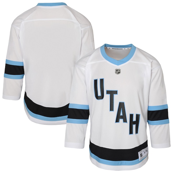 Utah Mammoth Youth Replica Jersey - White/Black