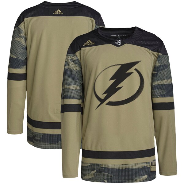 Tampa Bay Lightning adidas Military Appreciation Team Authentic Practice Jersey - Camo