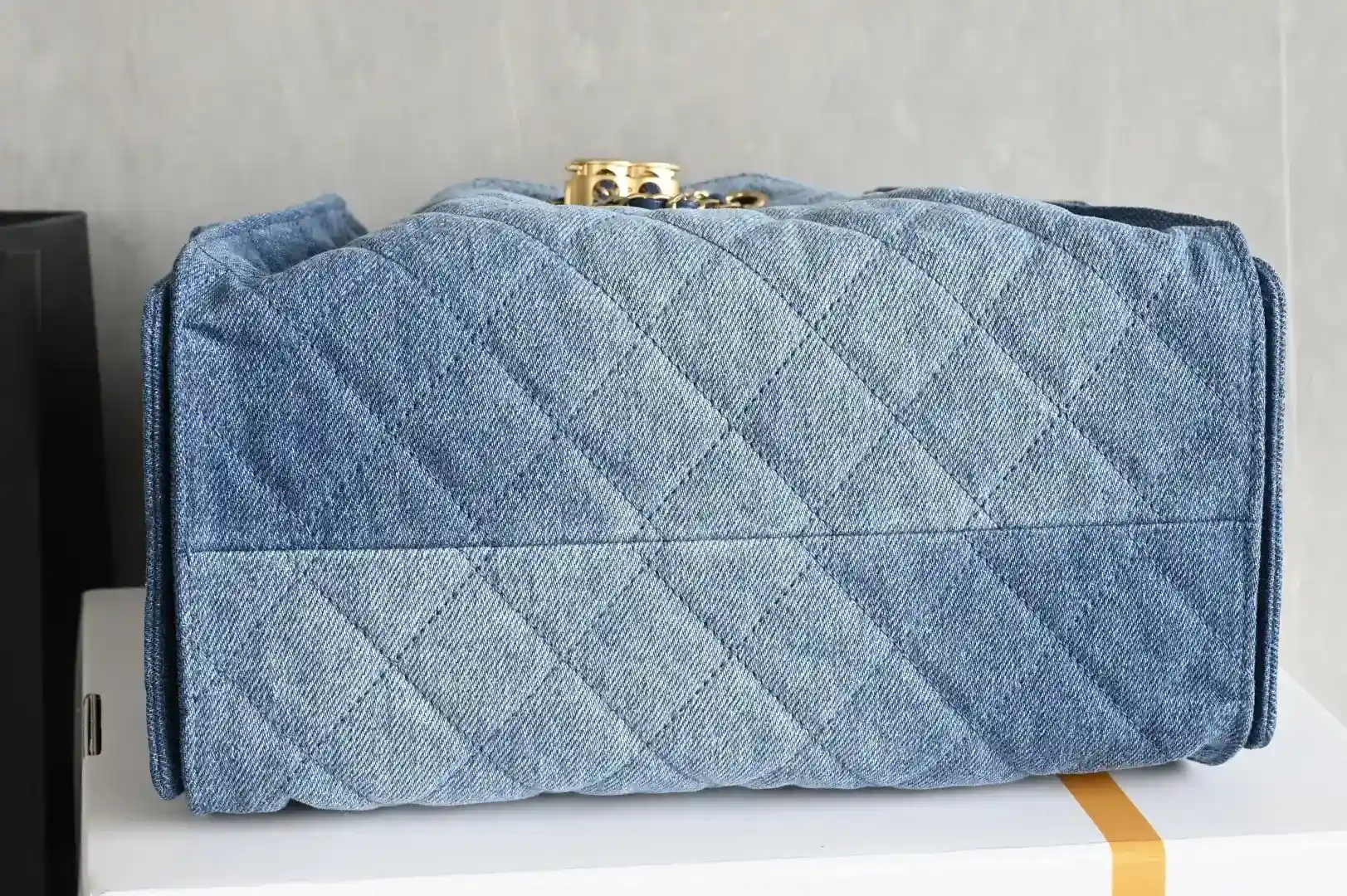 Chanel Blue Denim Shoulder Bag product photo from LabelPicks