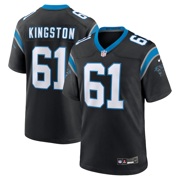 Jarrett Kingston Carolina Panthers Nike  Game Jersey -  Black