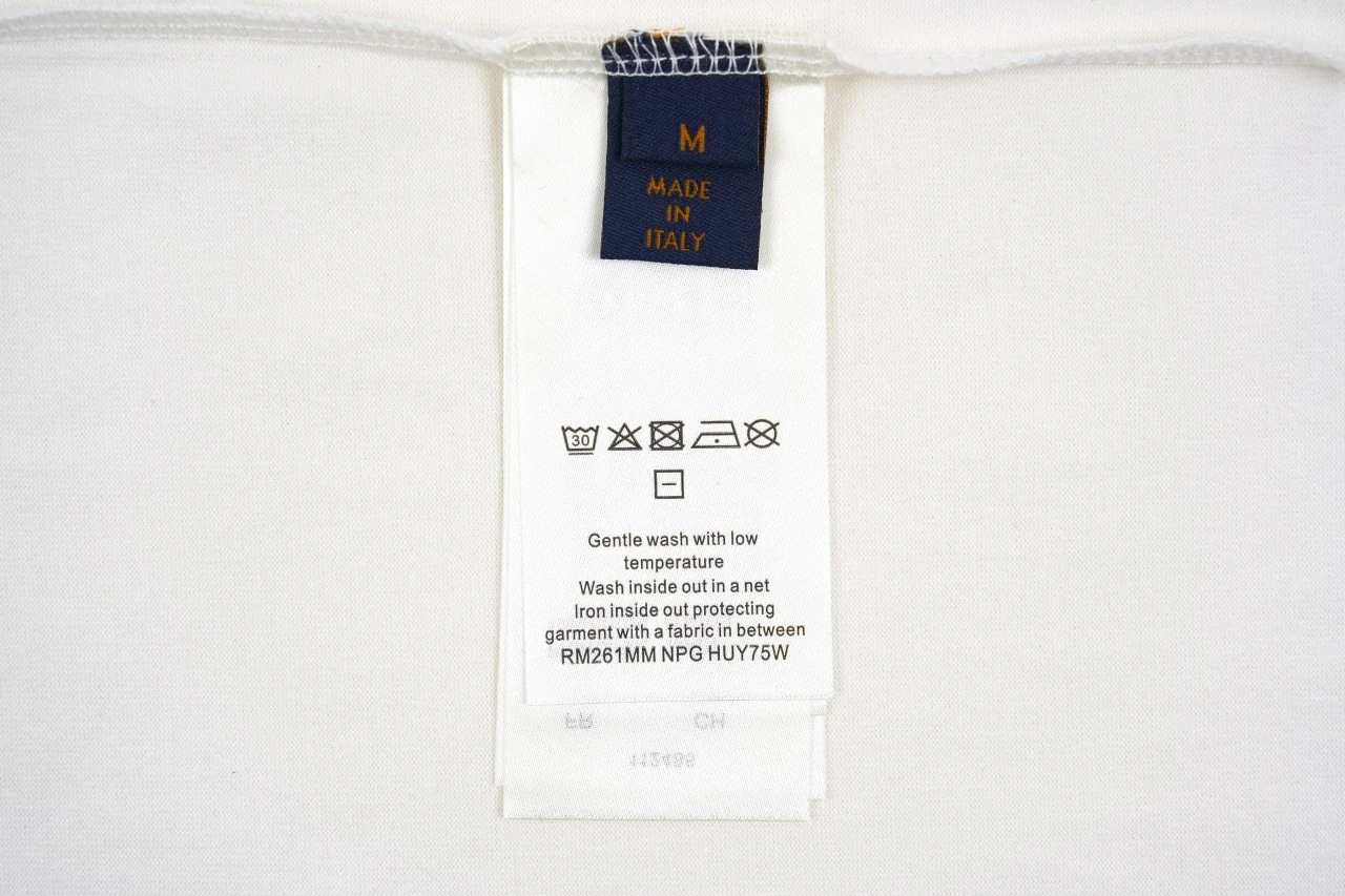 Louis Vuitton White Snakes Ladders Damier Number Print T-Shirt product photo from LabelPicks