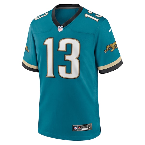 Christian Kirk Jacksonville Jaguars Nike Prowler Throwback Player Game Jersey - Teal