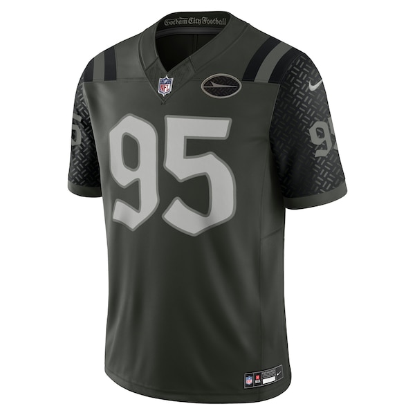 Quinnen Williams New York Jets Nike 2025 Rivalries Collection Limited Jersey - Gotham Green