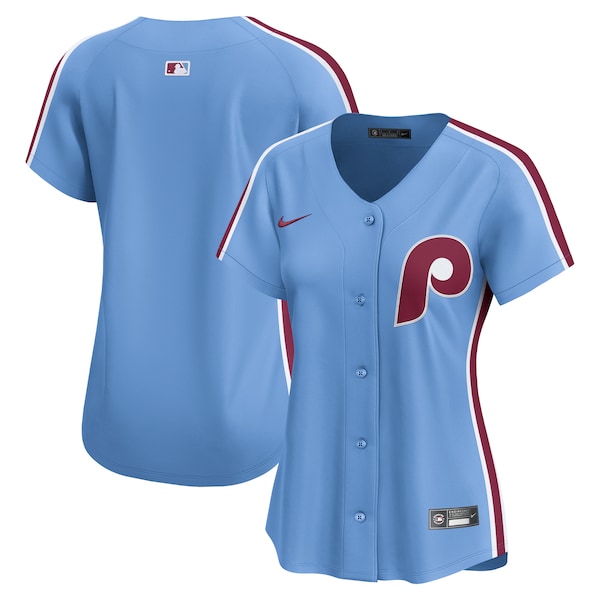 Philadelphia Phillies Nike Women's  Alternate Limited Jersey – Light Blue