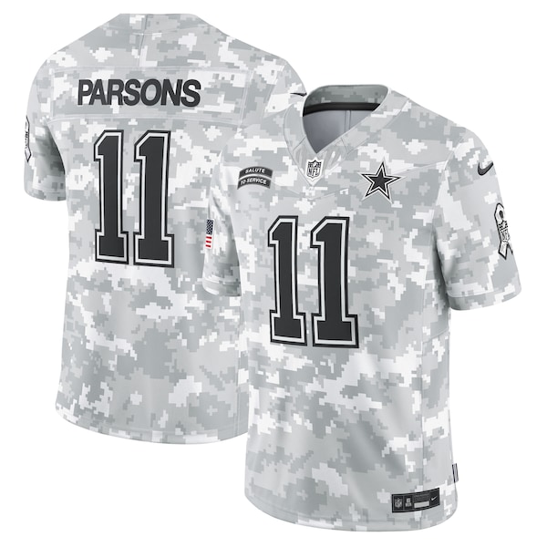 Micah Parsons Dallas Cowboys Nike 2024 Salute to Service Limited Jersey - Arctic Camo