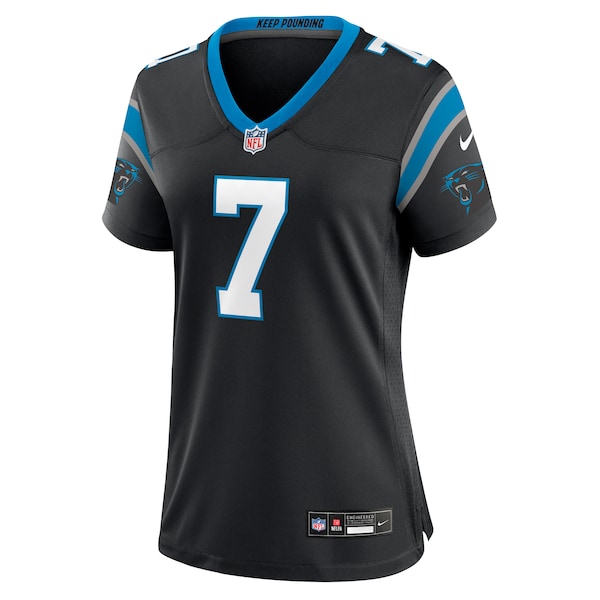 Trevon Moehrig Carolina Panthers Nike Women's Team Game Jersey -  Black