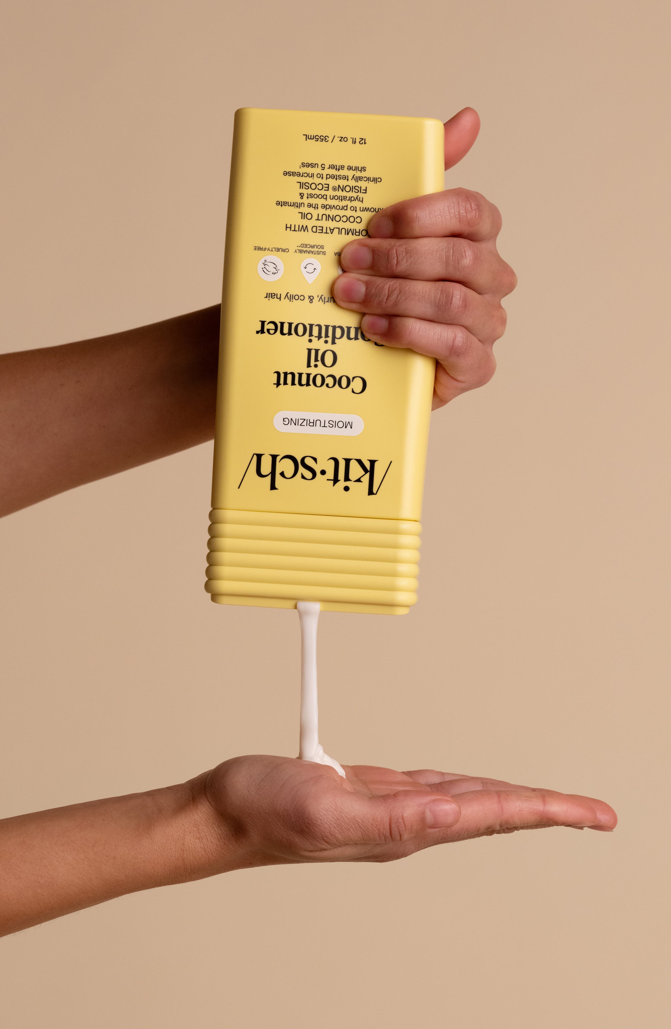 Kitsch Coconut Oil Conditioner for Dry, Damaged Hair