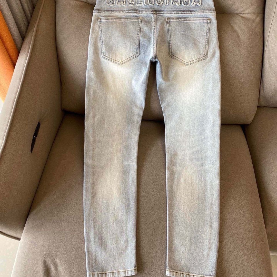 1212 Starry diamond-set jeans
