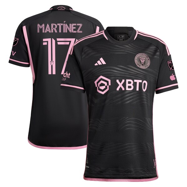 Josef Martinez Inter Miami CF adidas 2024 La Noche Authentic Player Jersey - Black