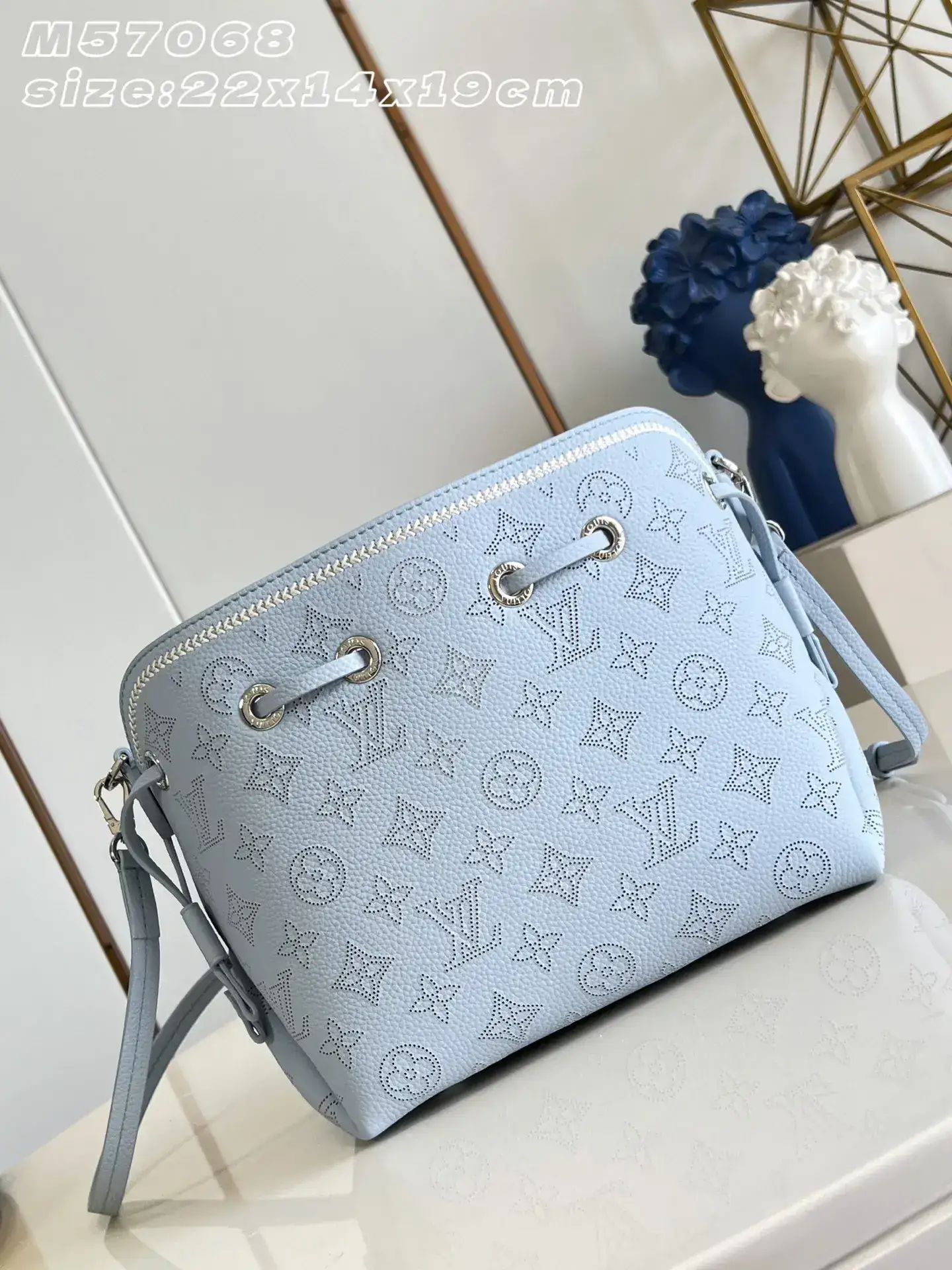 Louis Vuitton Woven Leather Bucket Bag product photo from LabelPicks