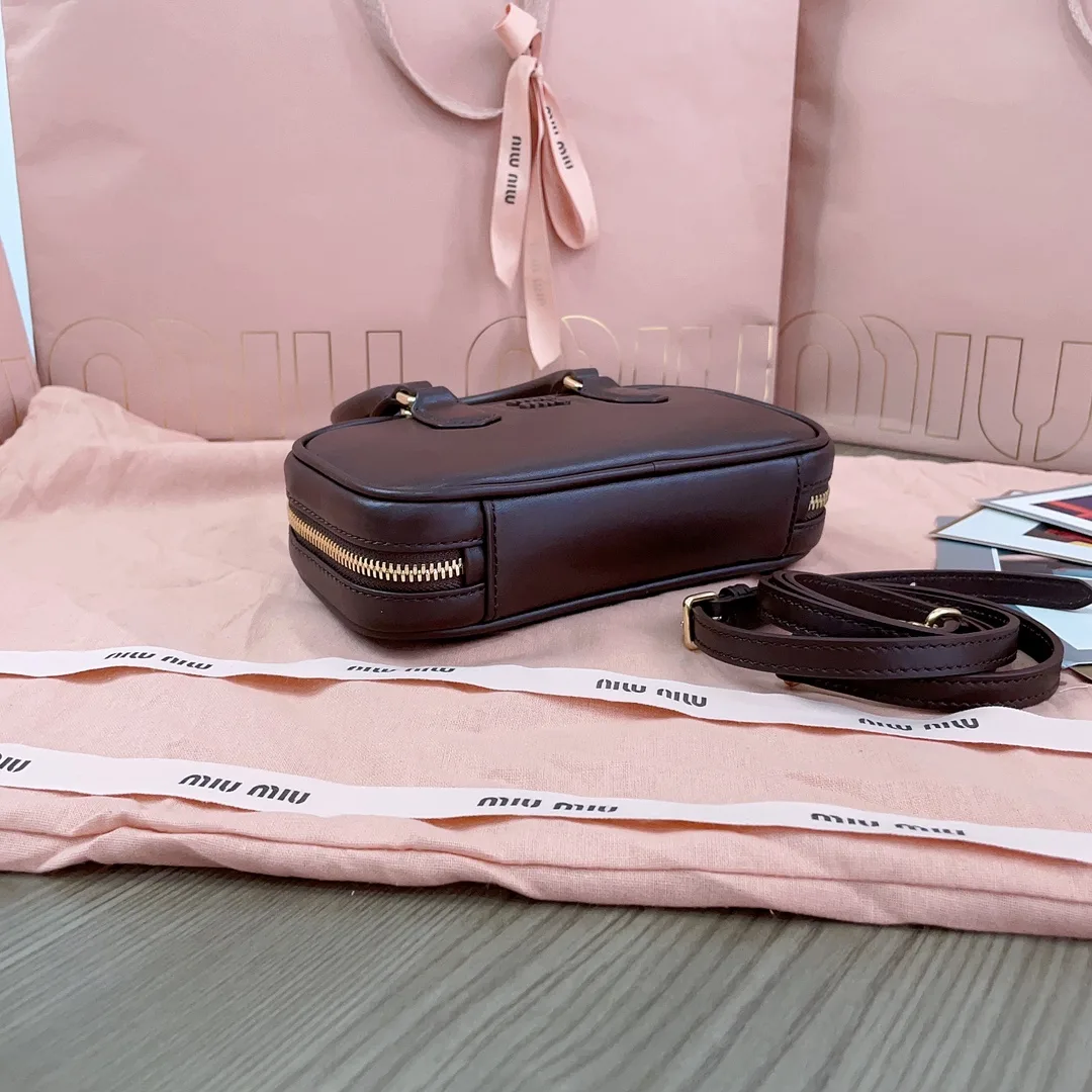 Miu Miu Satin Arcadie Top Handle Bag product photo from LabelPicks