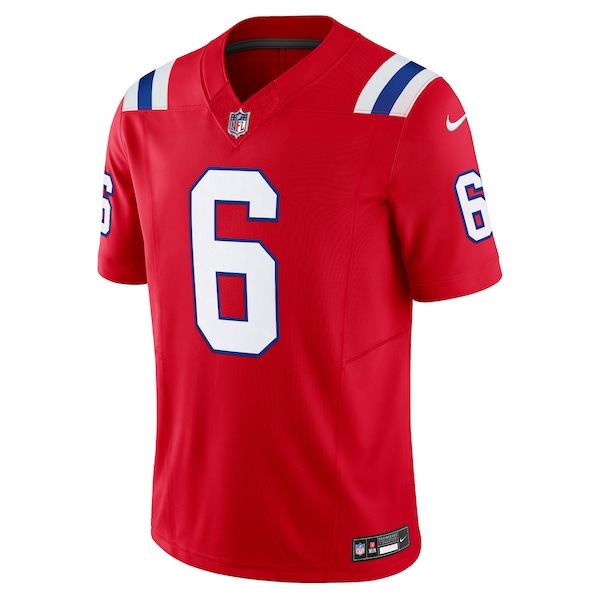 Christian Gonzalez New England Patriots Nike  Vapor F.U.S.E. Limited Jersey - Red