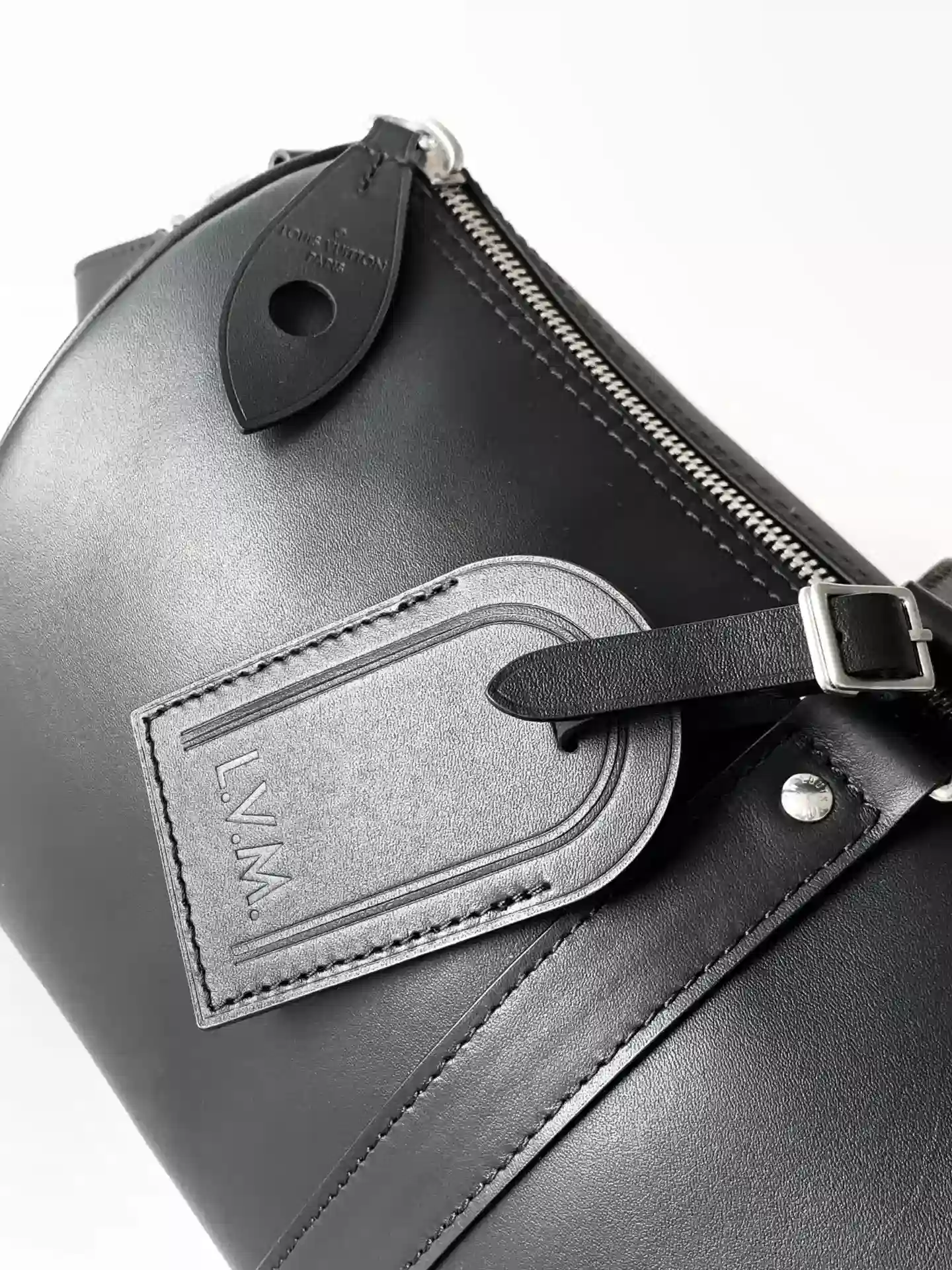 Louis Vuitton Speedy Black Calfskin Shoulder Bag product photo from LabelPicks