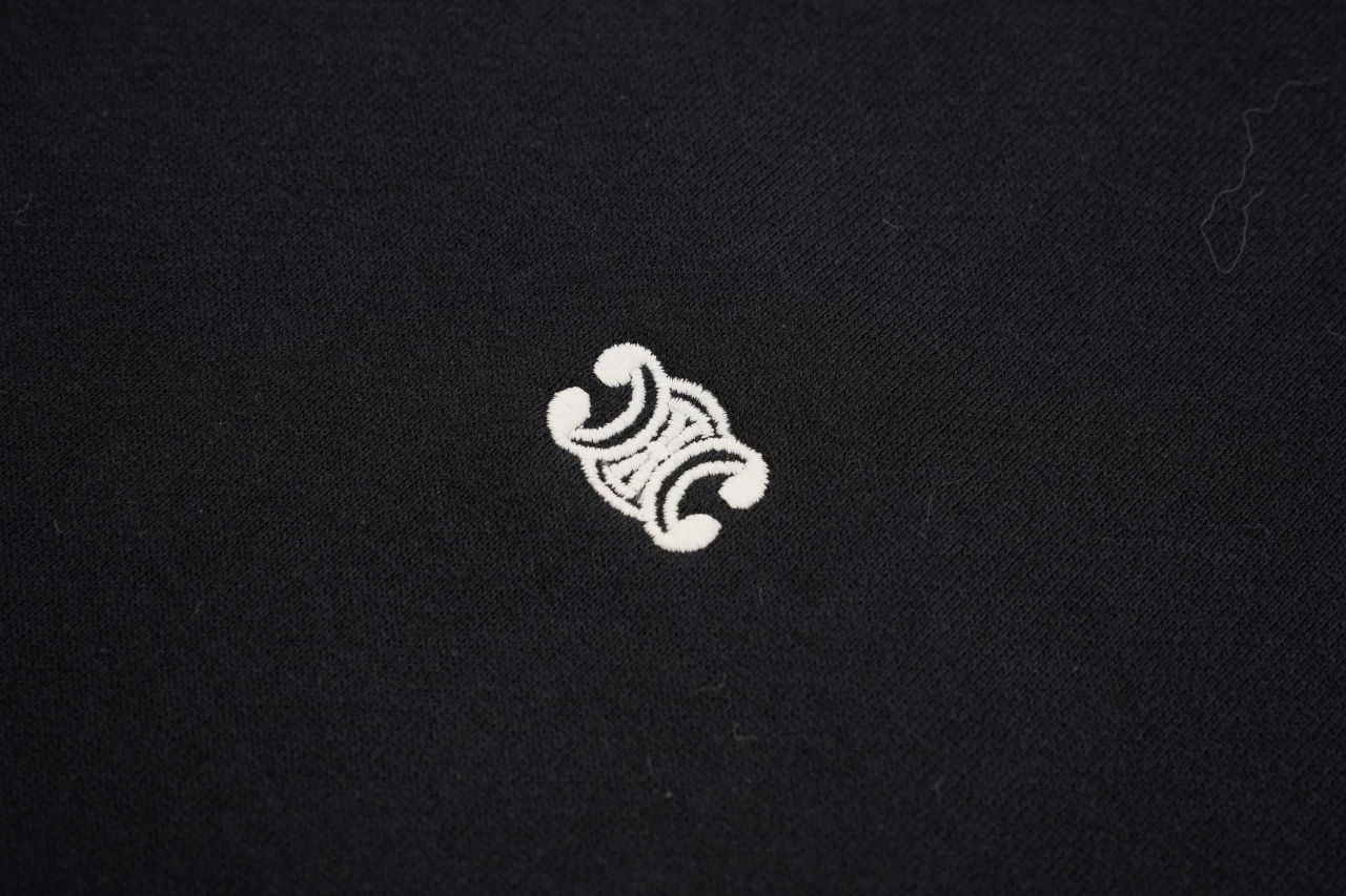 CELINE Black Triomphe Logo Crewneck Sweatshirt product photo from LabelPicks