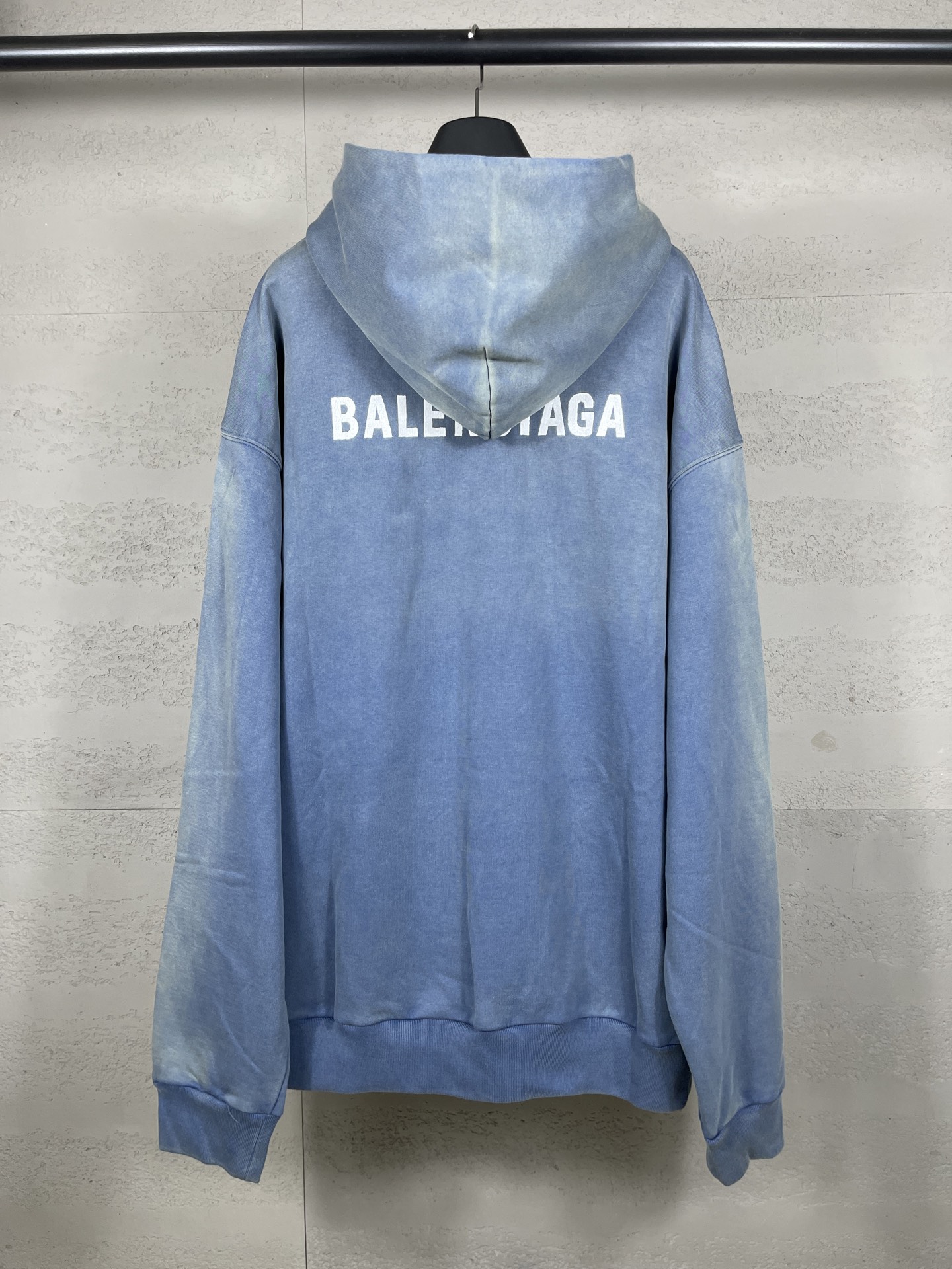 Batik Craft Print Washed Long Sleeve Hoodies