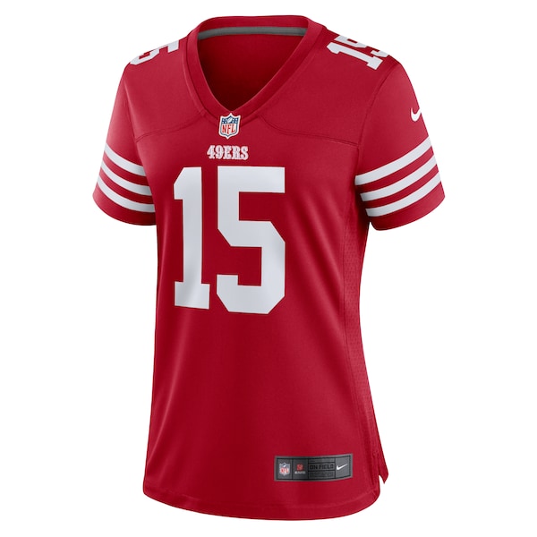 Jauan Jennings San Francisco 49ers Nike Women's  Game Jersey -  Scarlet
