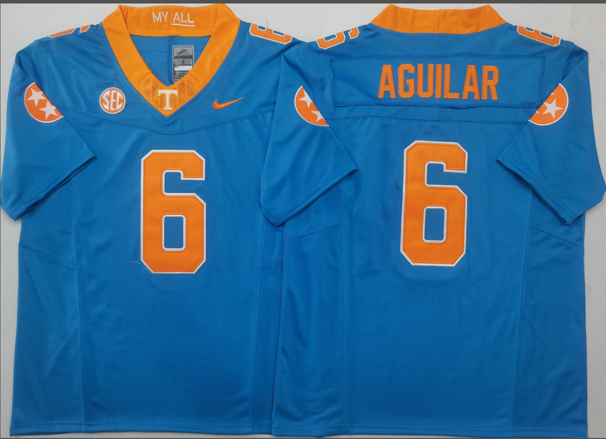 Andres Aguilar NCAA Tennessee Volunteers Nike Vapor Limited Jersey