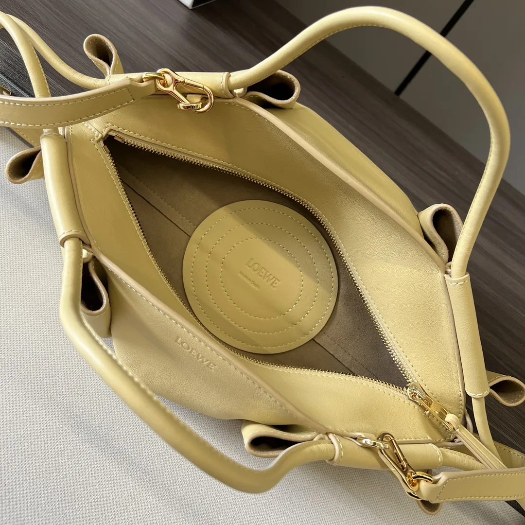 Loewe Gold Calfskin Shoulder Bag product photo from LabelPicks
