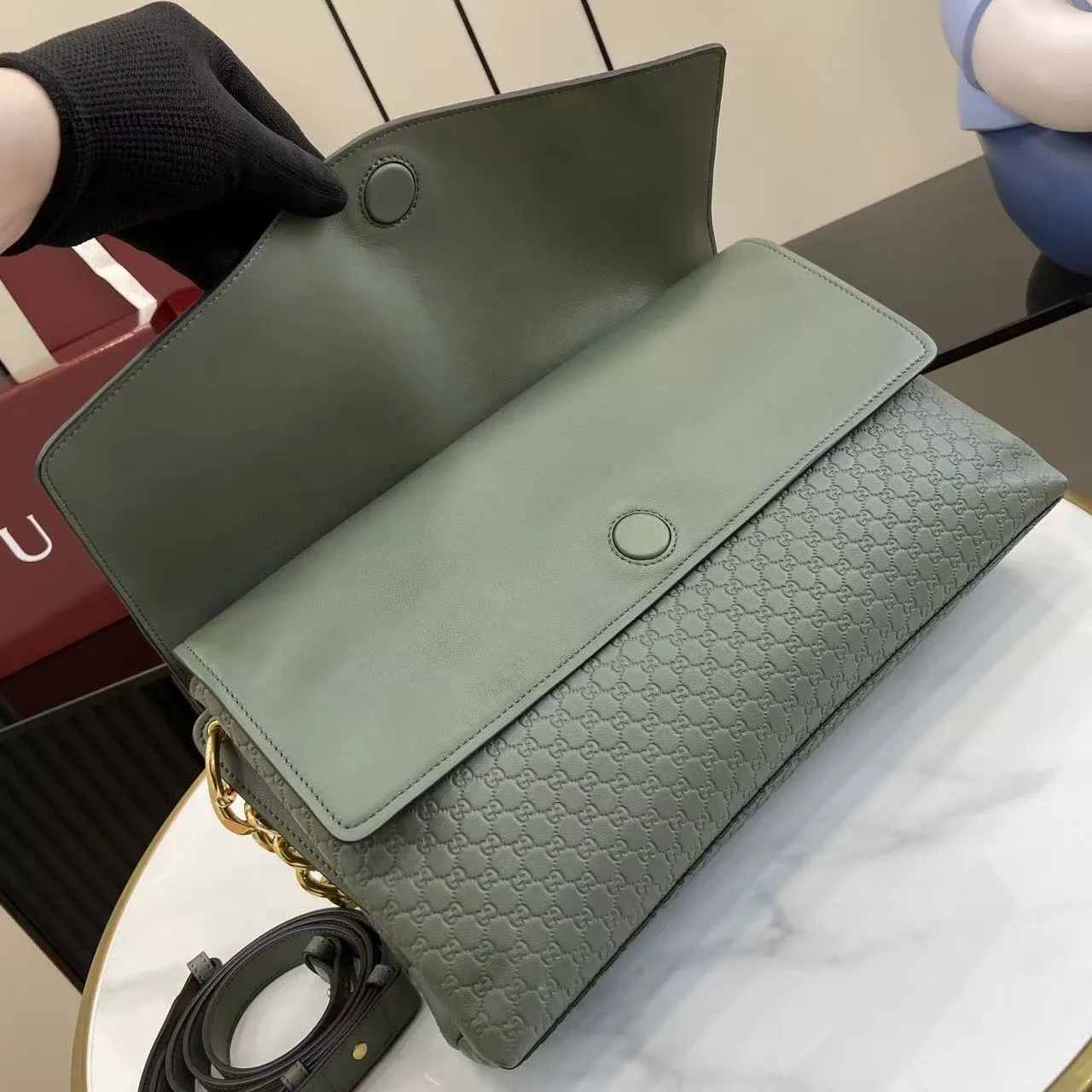 Gucci GG Supreme Canvas Shoulder Bag product photo from LabelPicks