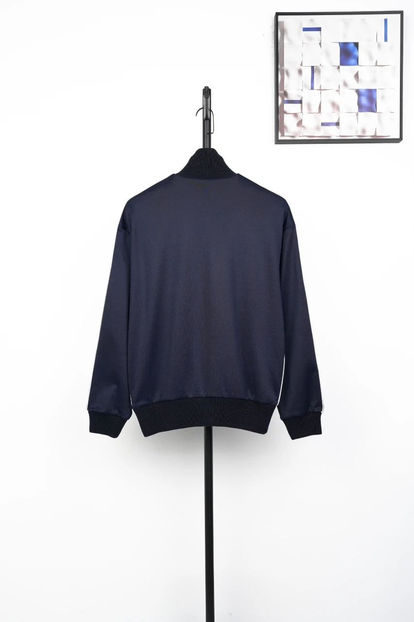 LOEWE Navy Anagram Embroidered Zip Track Jacket product photo from LabelPicks