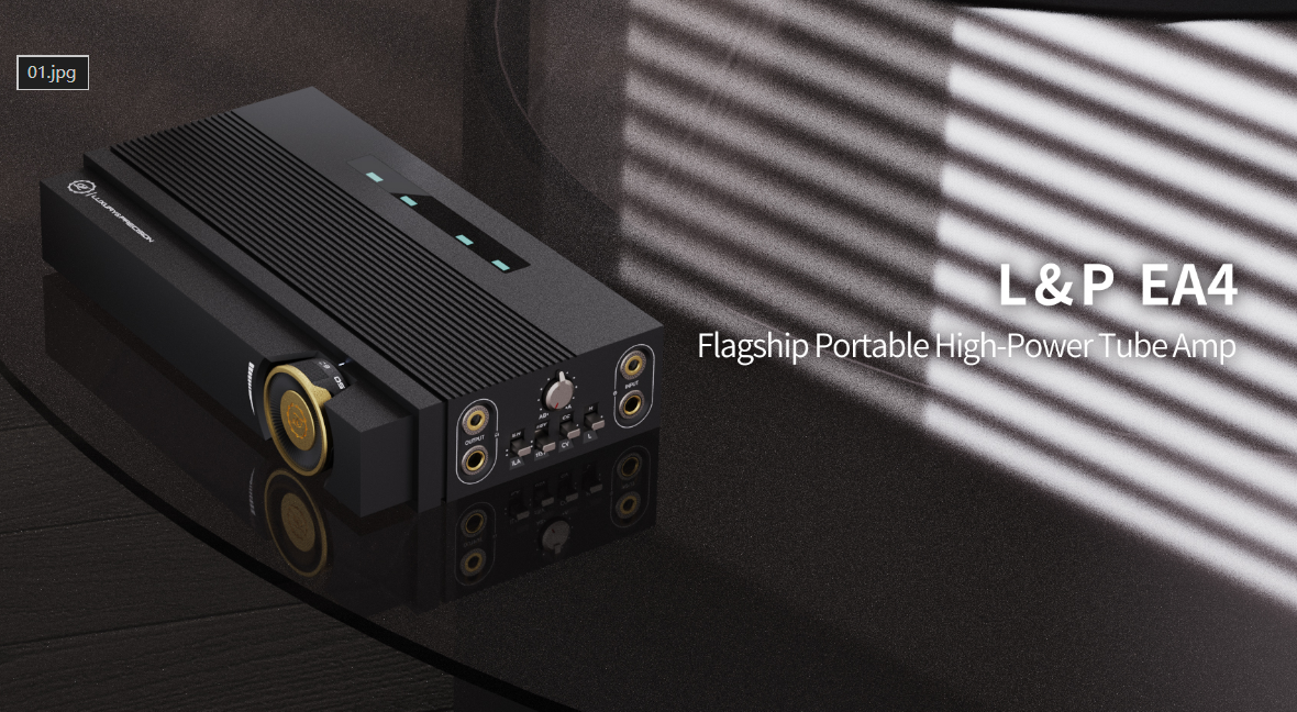 Luxury & Precision EA4 Portable Tube Headphones Amplifier Brand New - GreshamTech